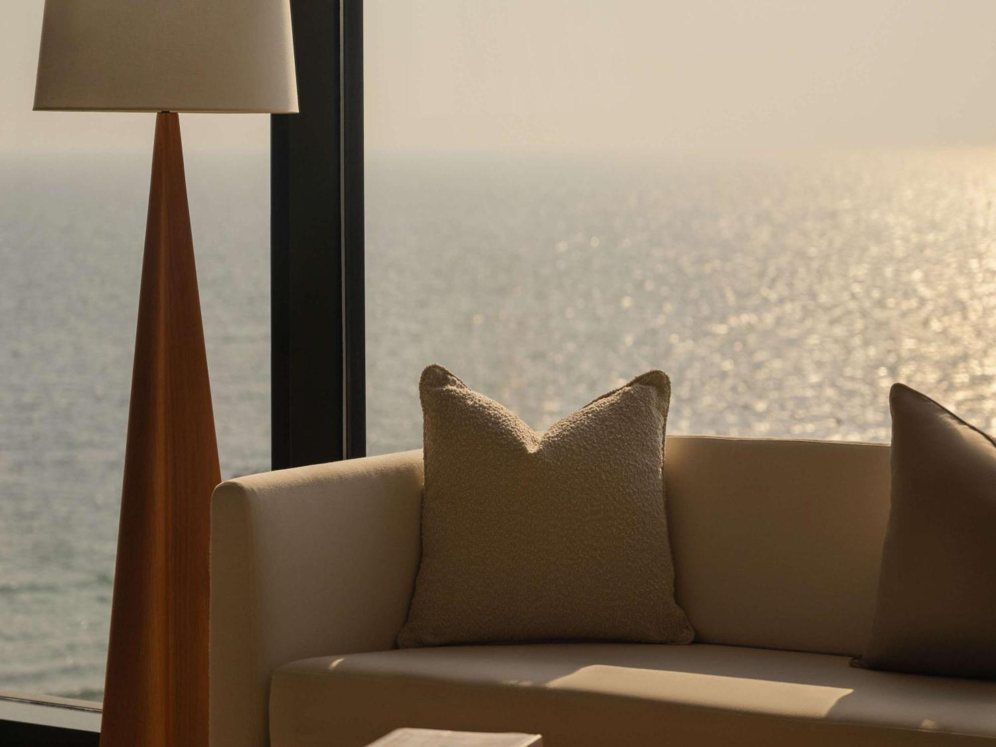 Delano Dubai At Bluewaters Hotel Exterior photo A 3D rendering of a living room